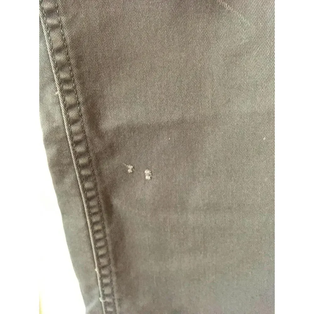 Dockers Gray 60% Cotton 37% Polyester 3% Elastane Straight Fit 34X32